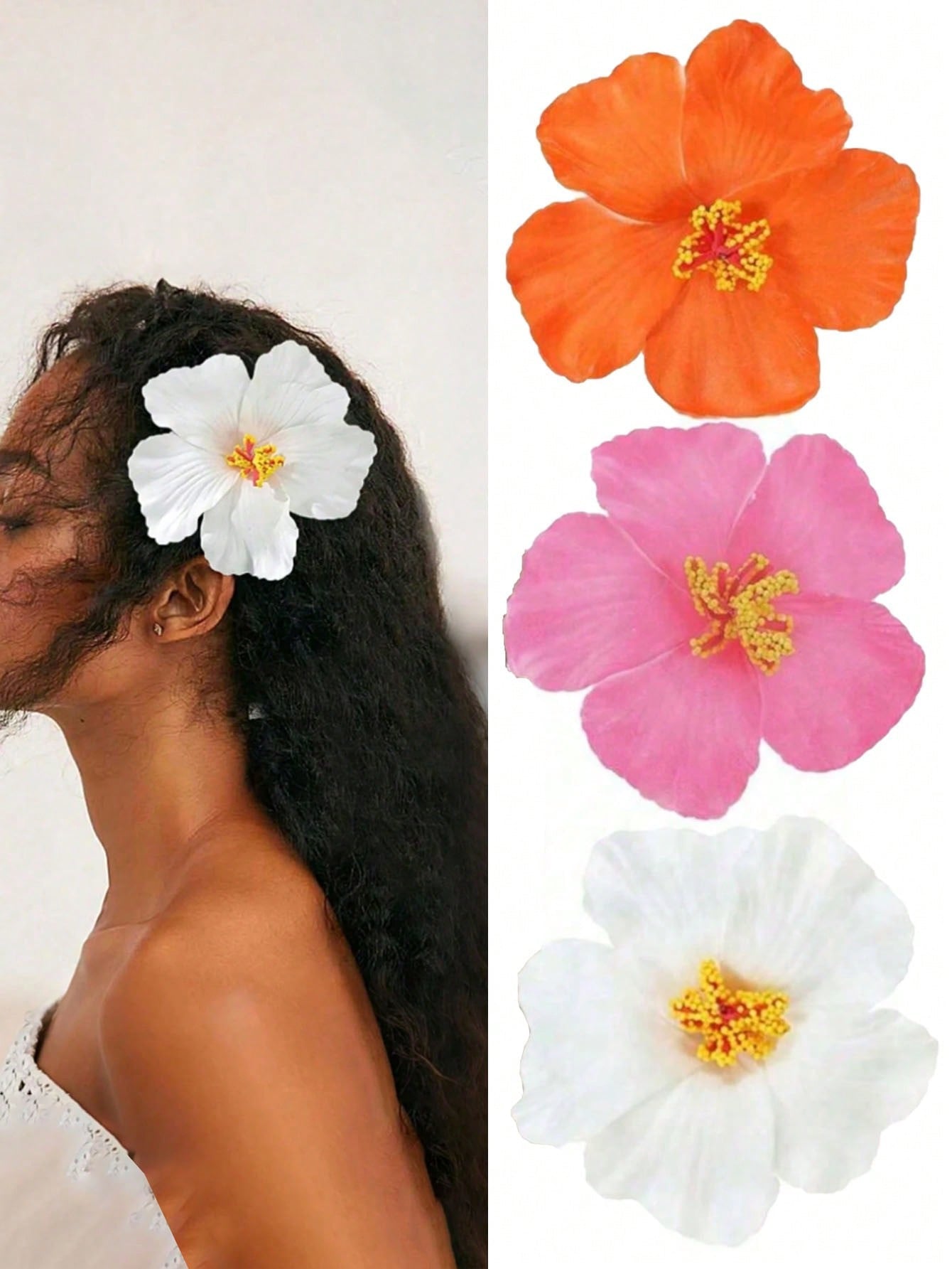 Gancho de flores tropicales