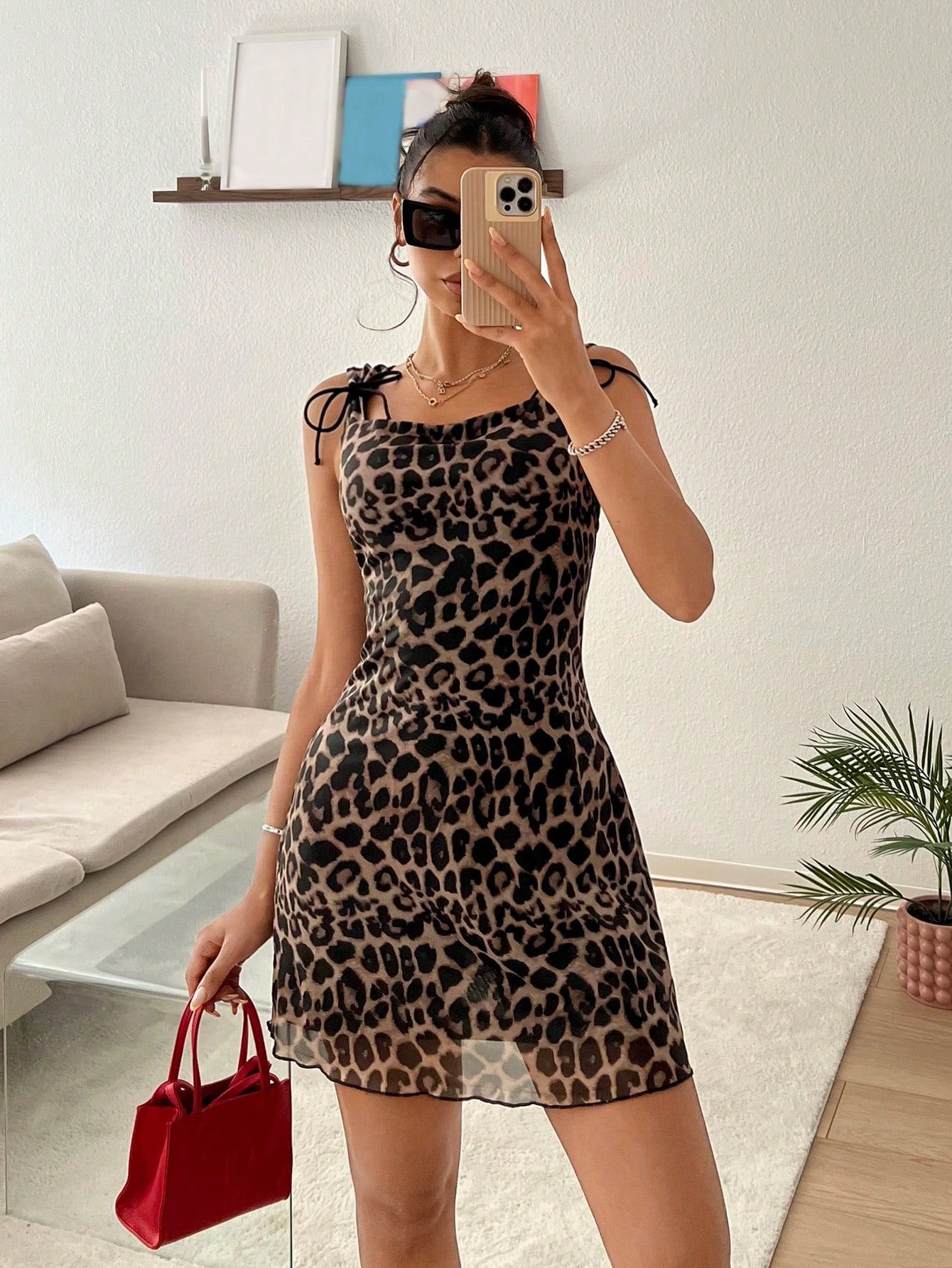 Vestido Animal print