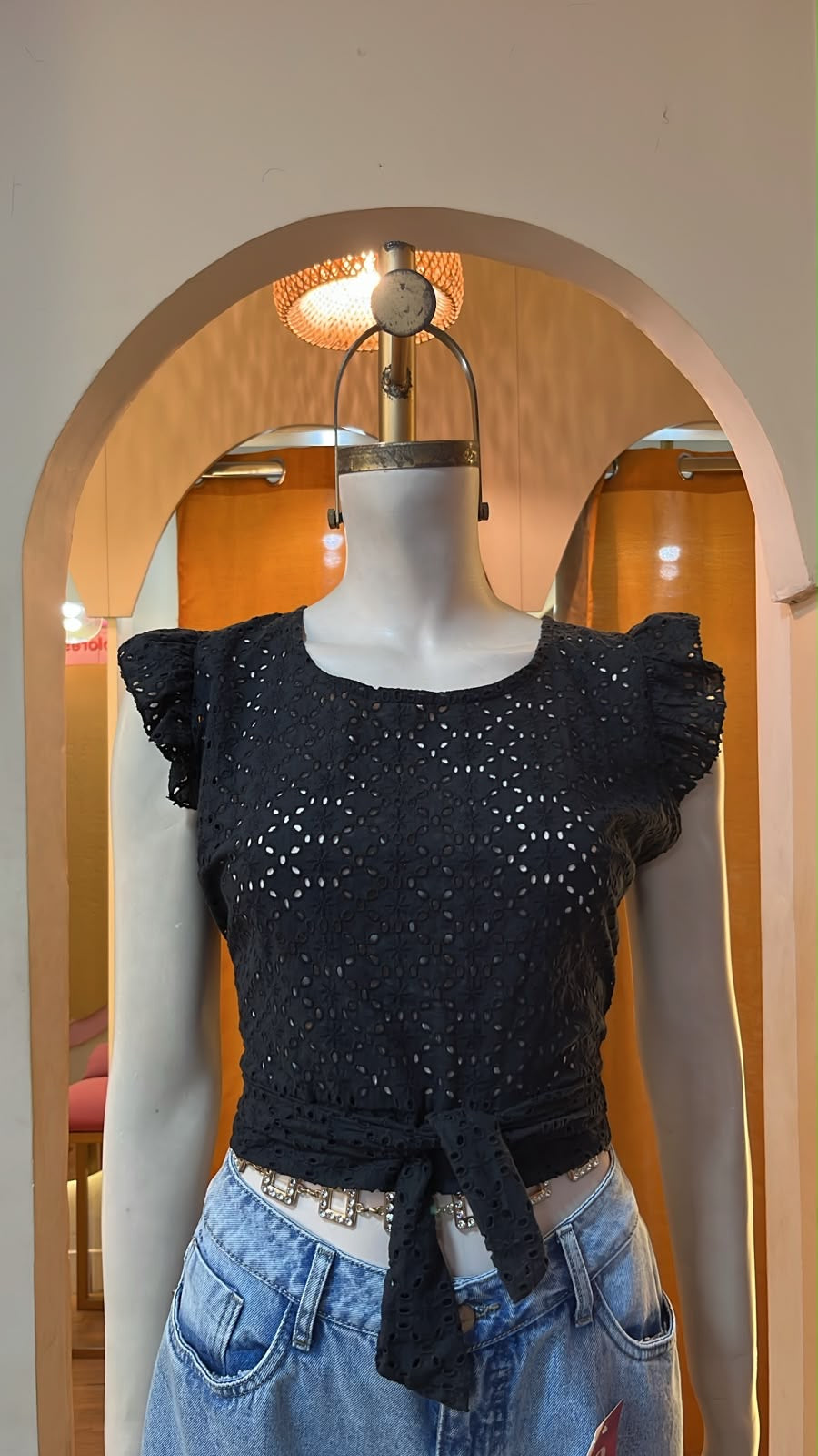 Blusa broderi