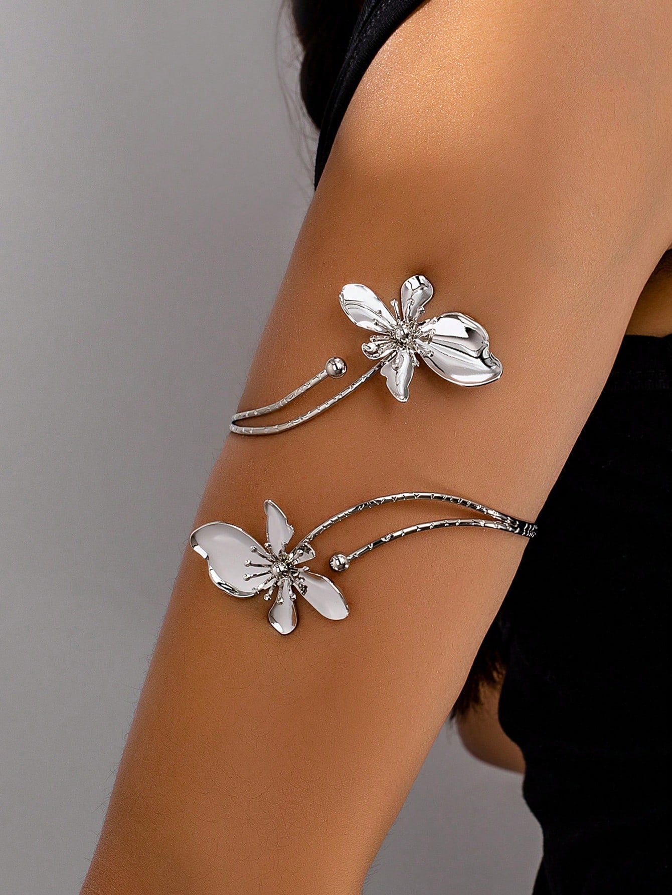 Brazalette plateado