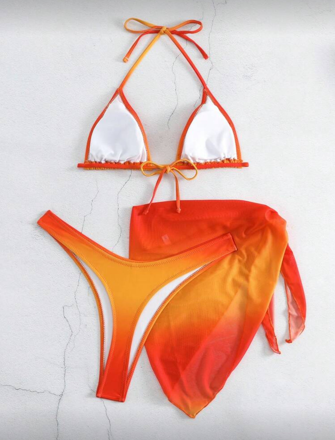 Bikini de 3 piezas tie day
