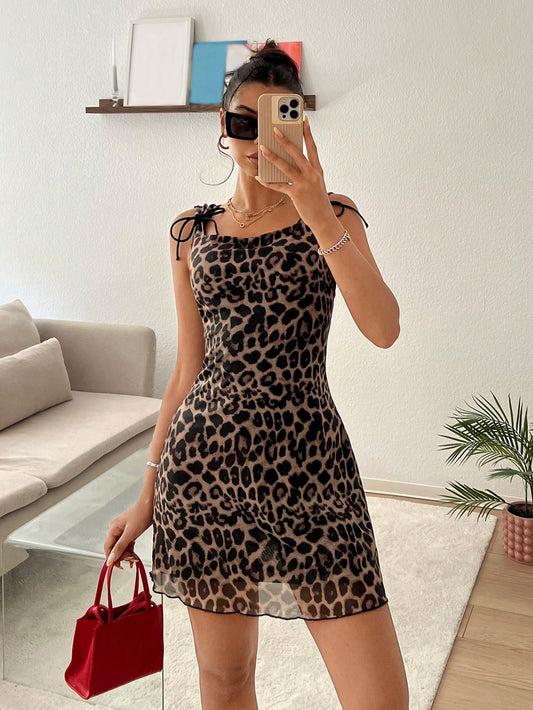 Vestido Animal print