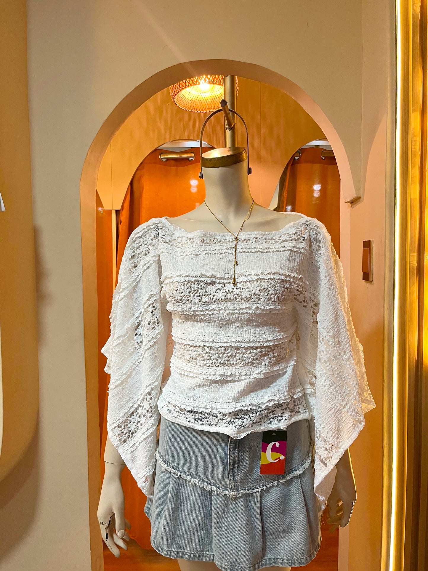 Blusa Capa de transparencia