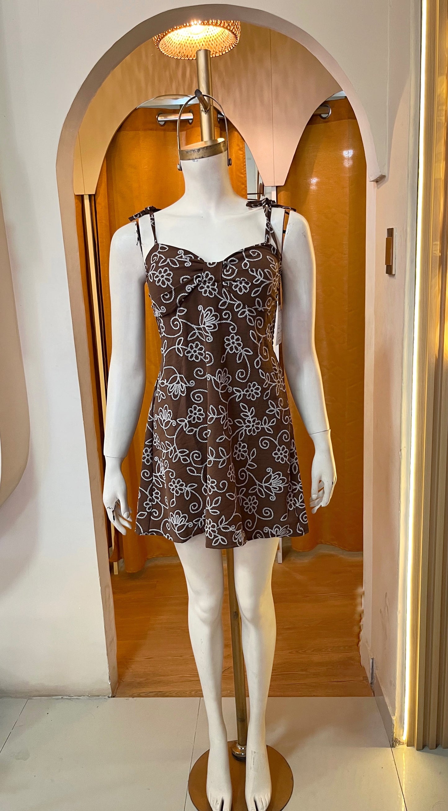 Vestido de lazo