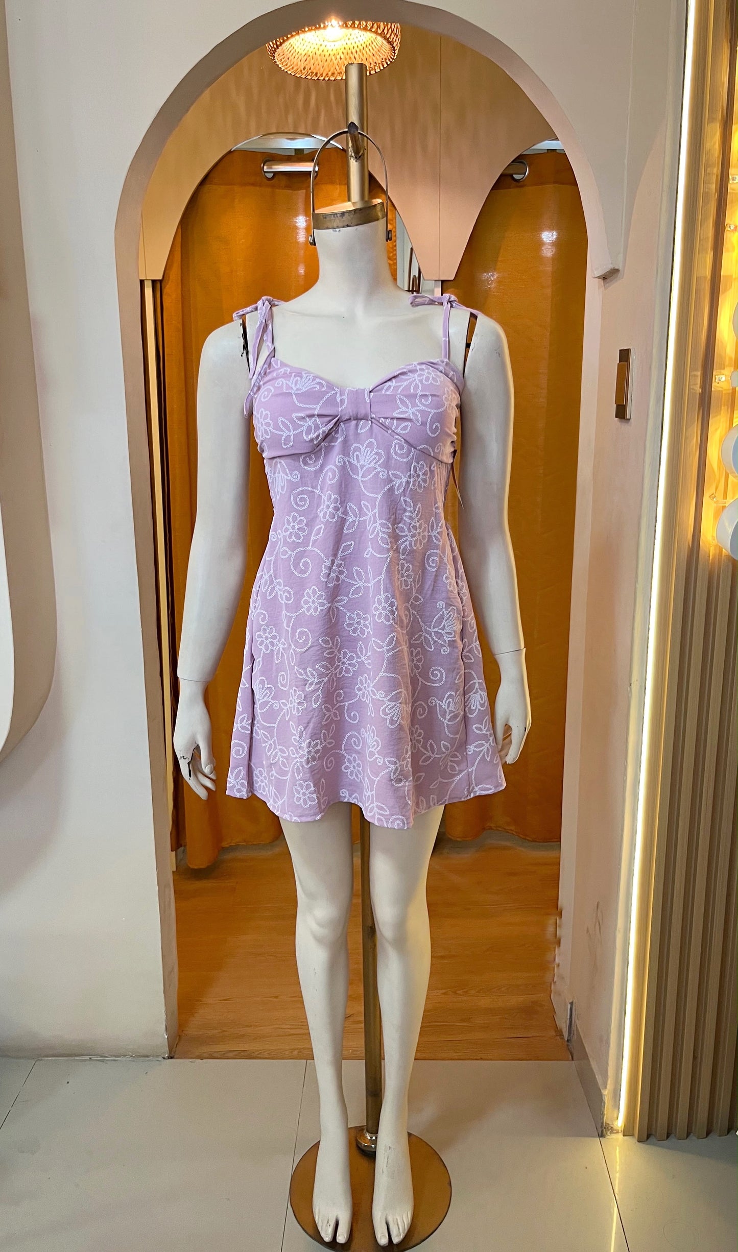 Vestido de lazo