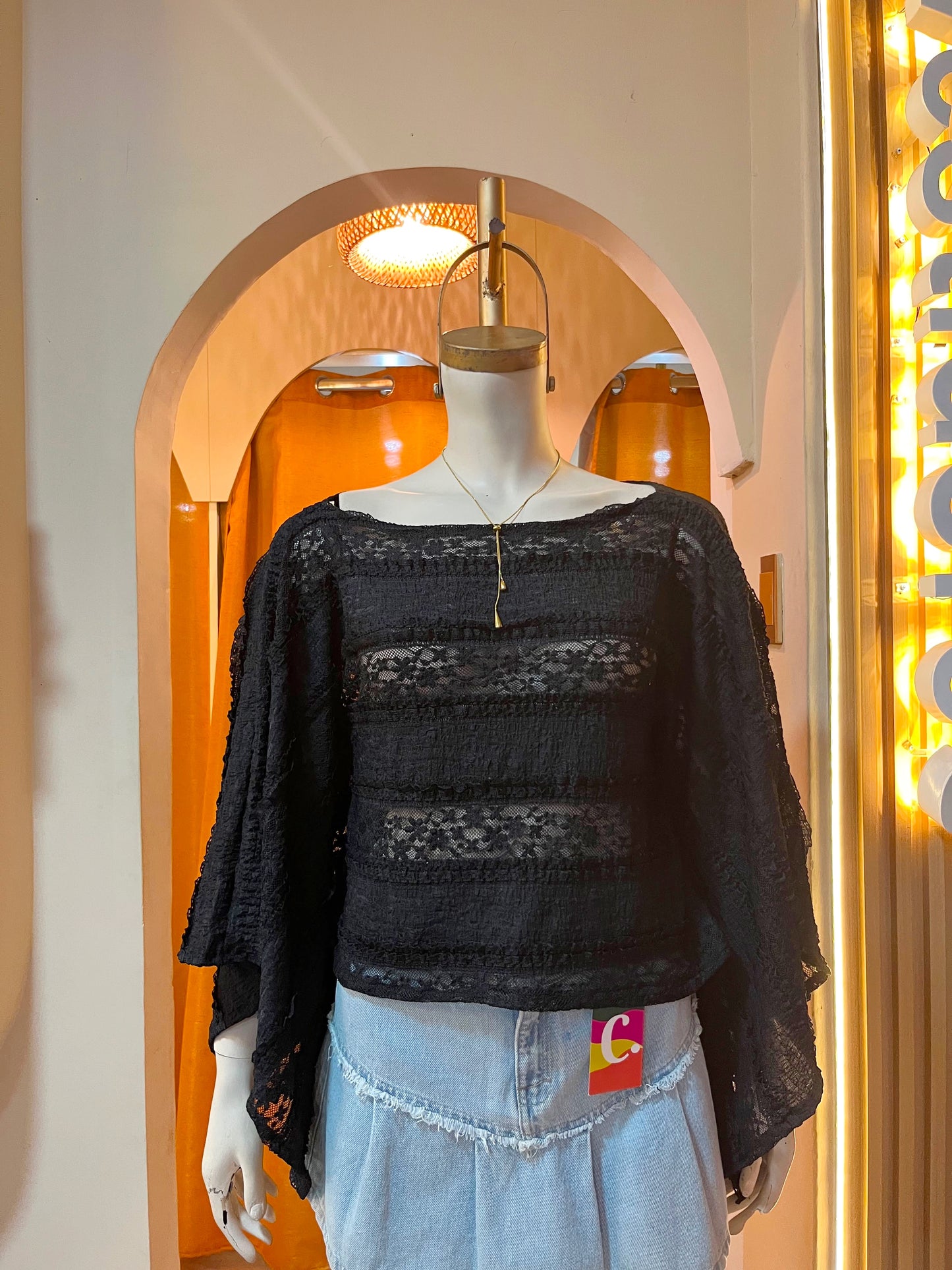 Blusa Capa de transparencia