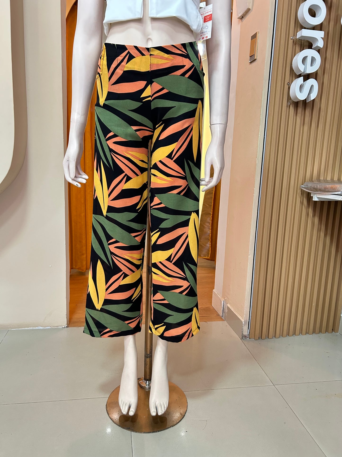 Pantalon floral