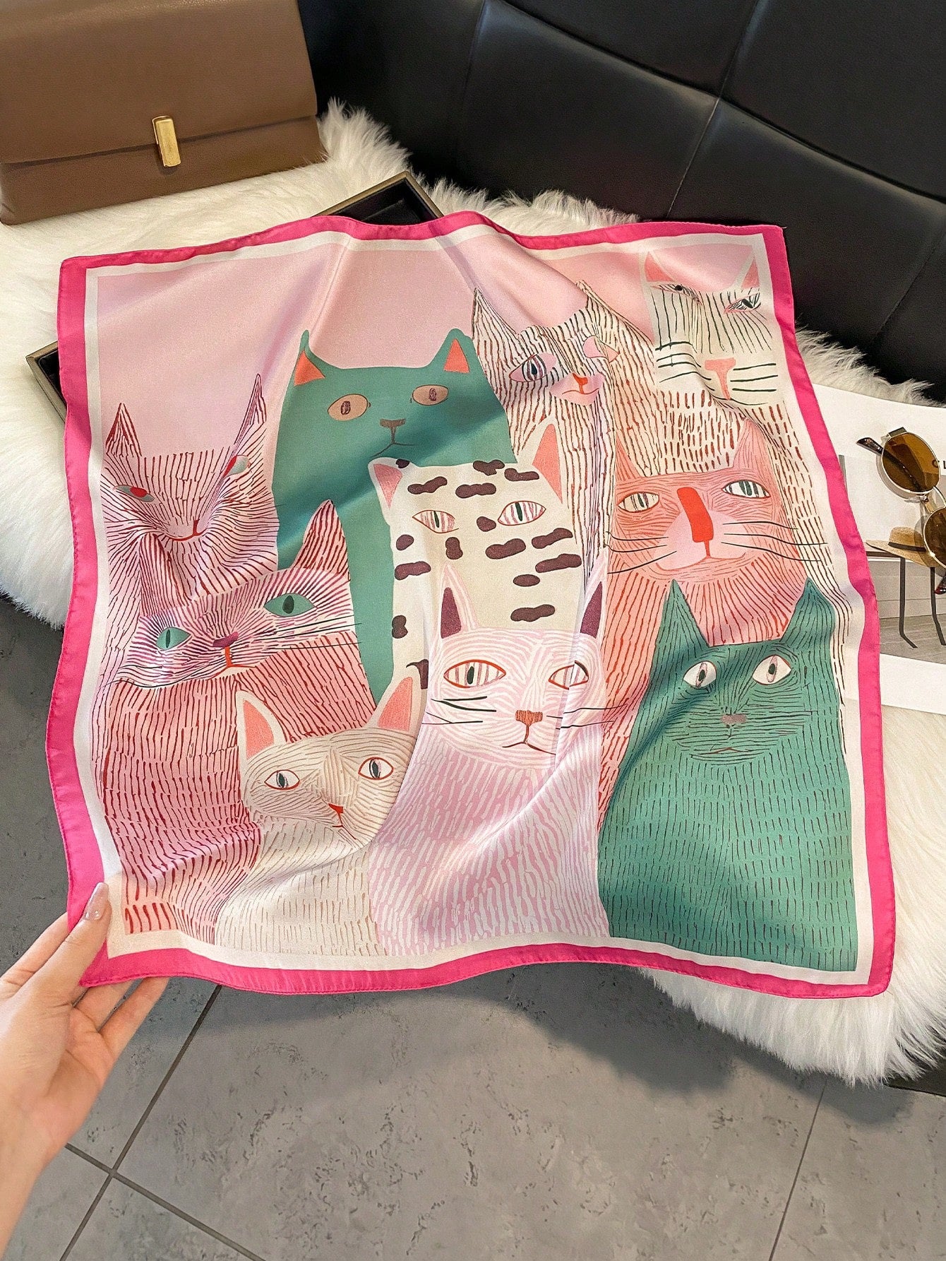 Pañueleta gatos