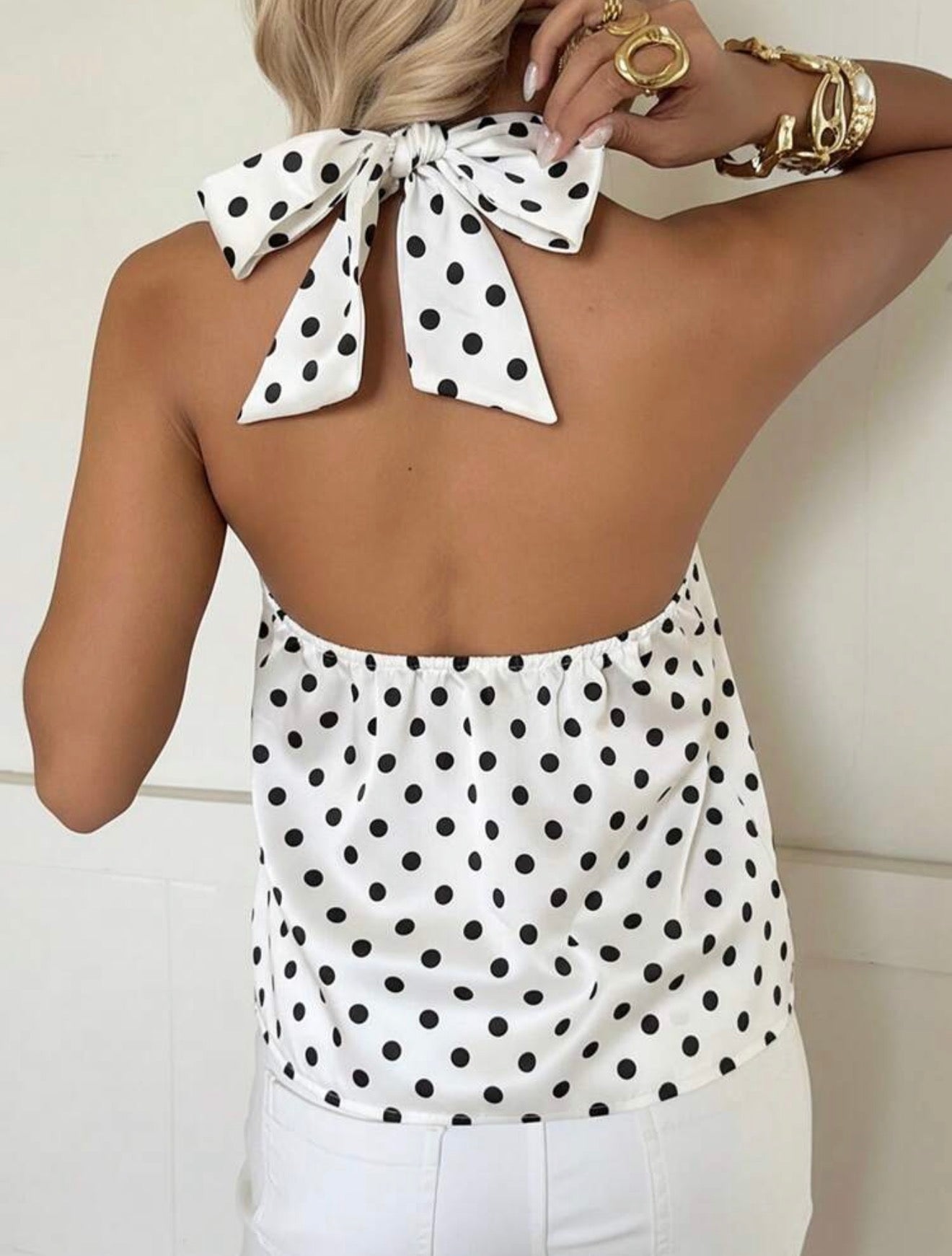 Blusa polka