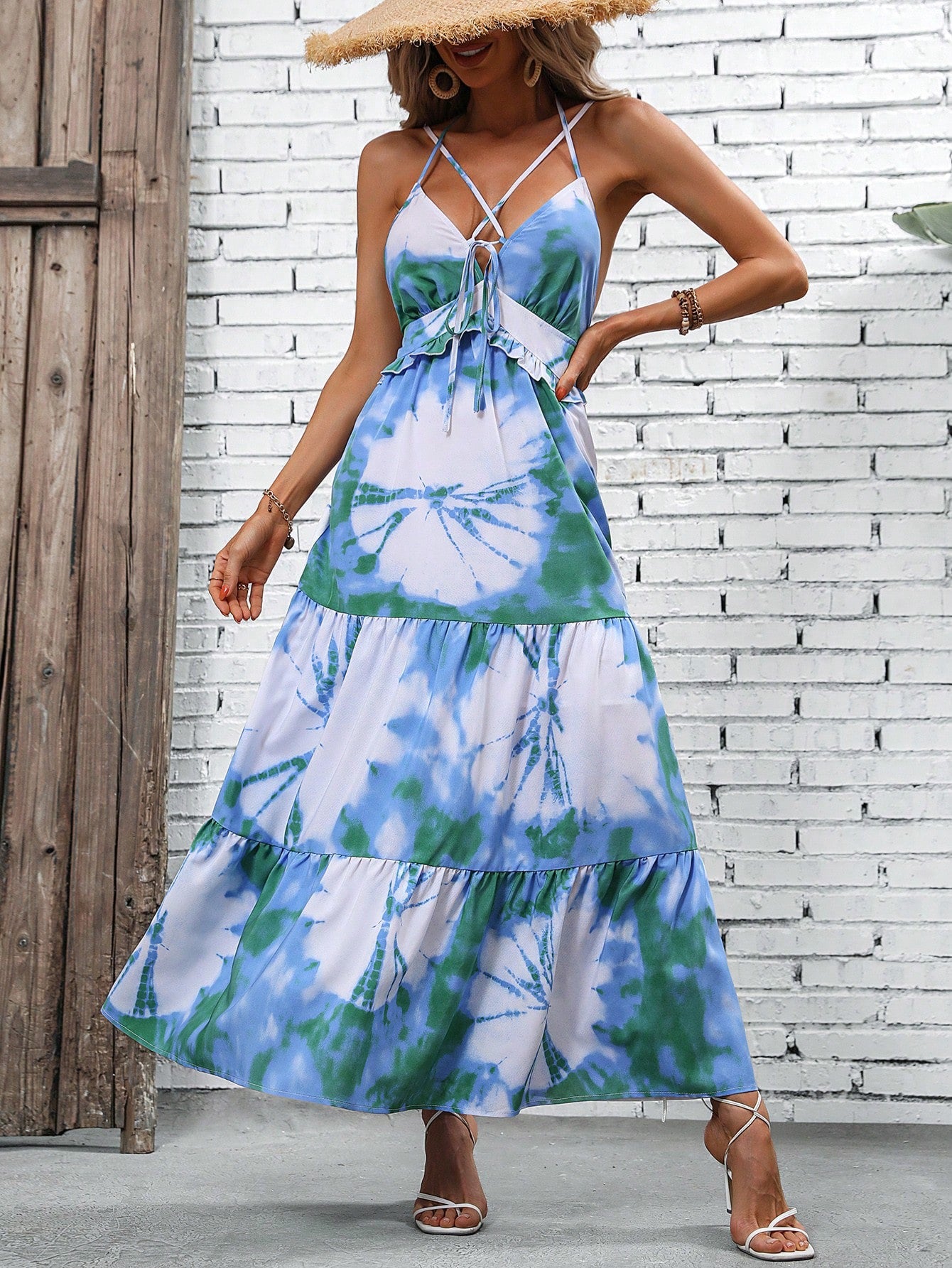Vestido tie die