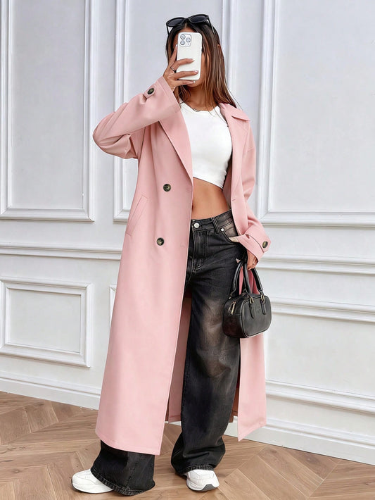 gabardina rosa