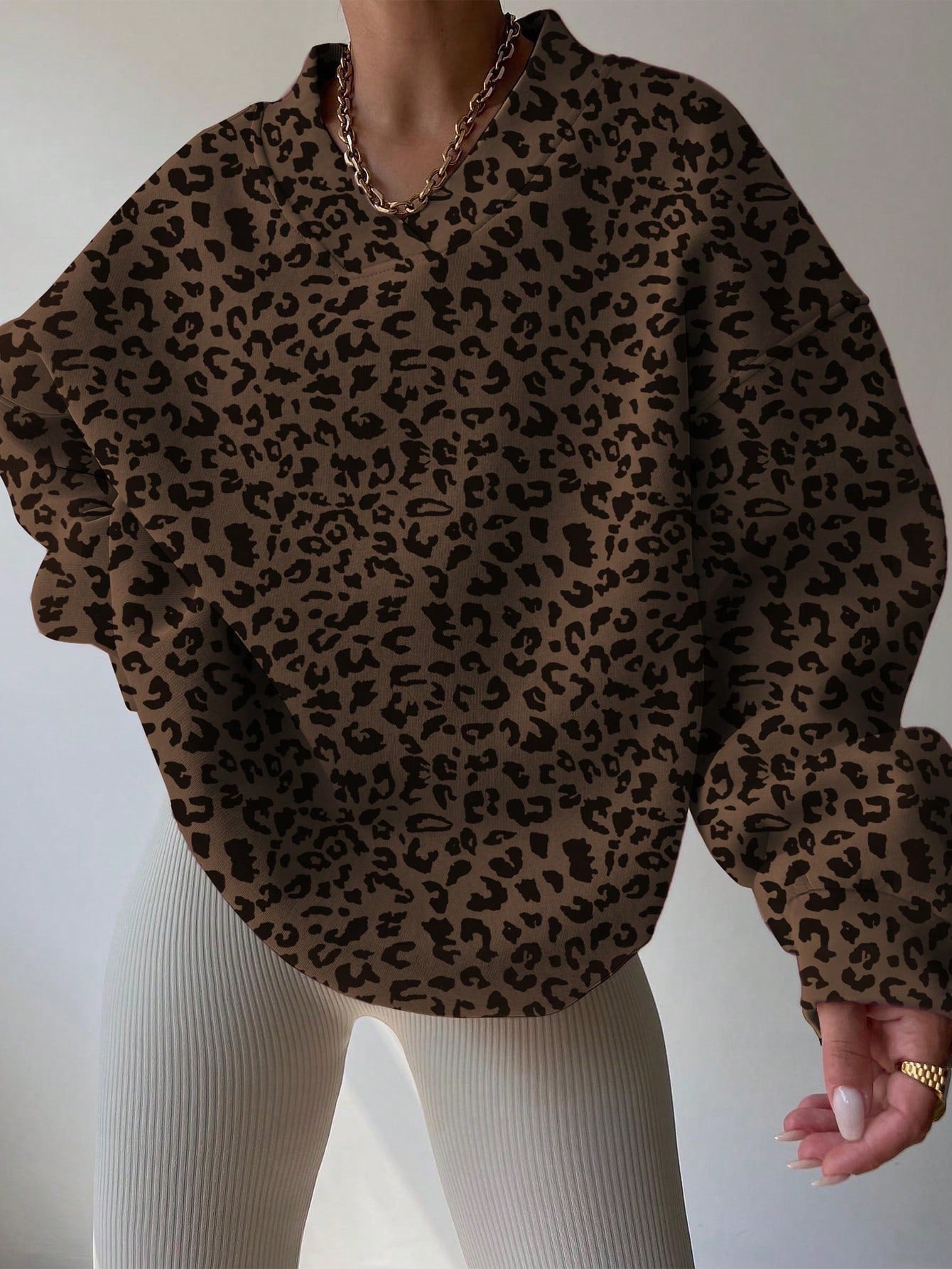 sueter animal print