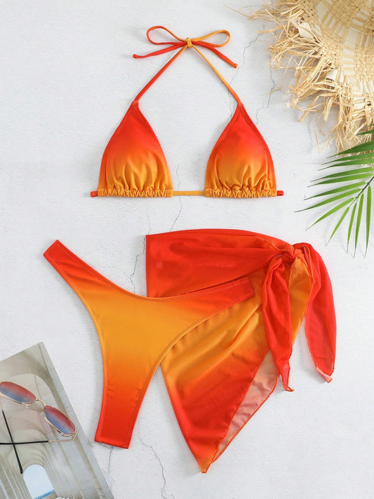 Bikini de 3 piezas tie day