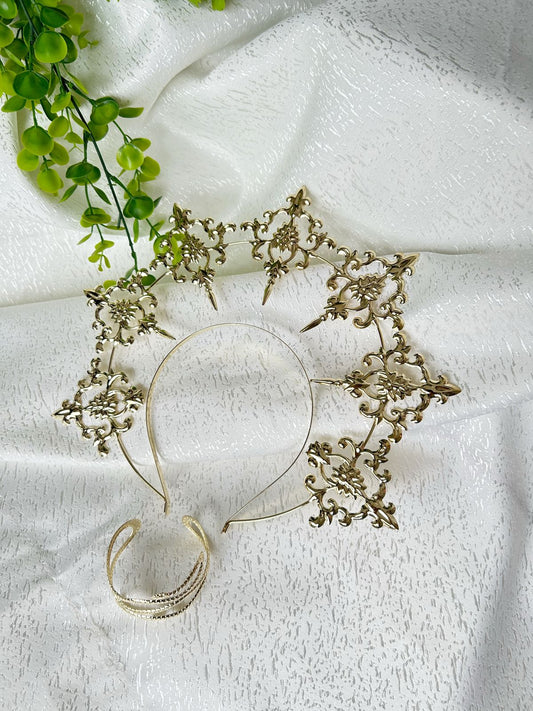 Vincha diosa Griega de flores