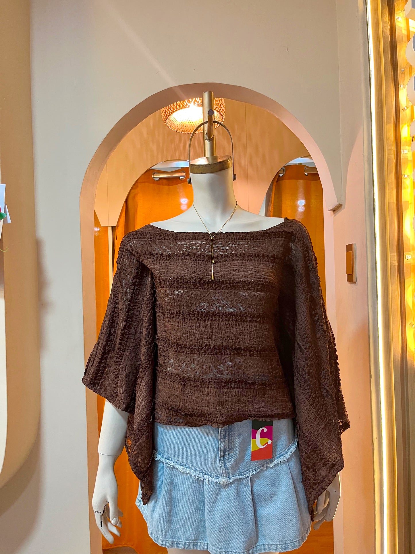 Blusa Capa de transparencia