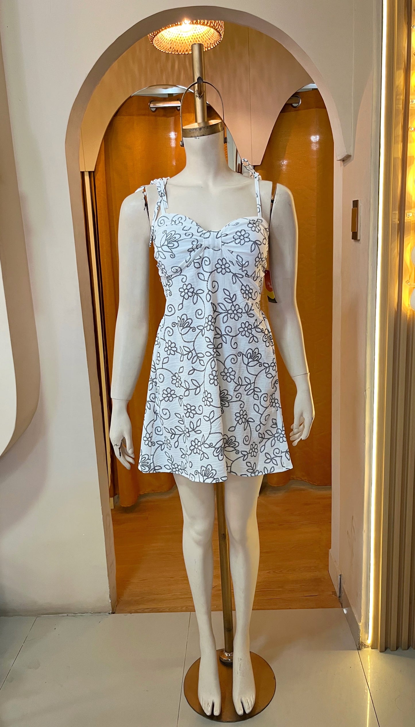 Vestido de lazo